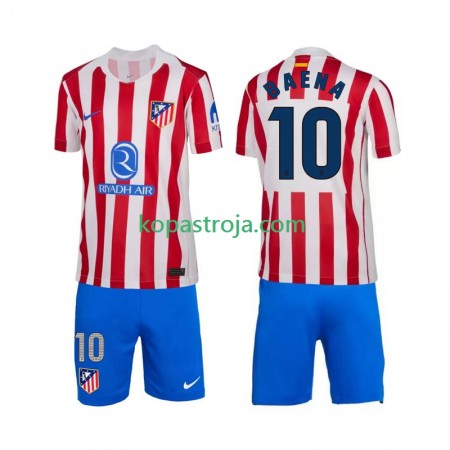 Billiga Fotbollströjor Atlético Madrid Alex Baena 10 Barn Hemma tröja 2025/26 Kortärmad